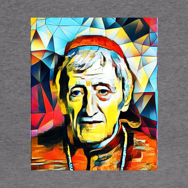 John Henry Newman Abstract Portrait | John Henry Newman Artwork 2 by JustLit